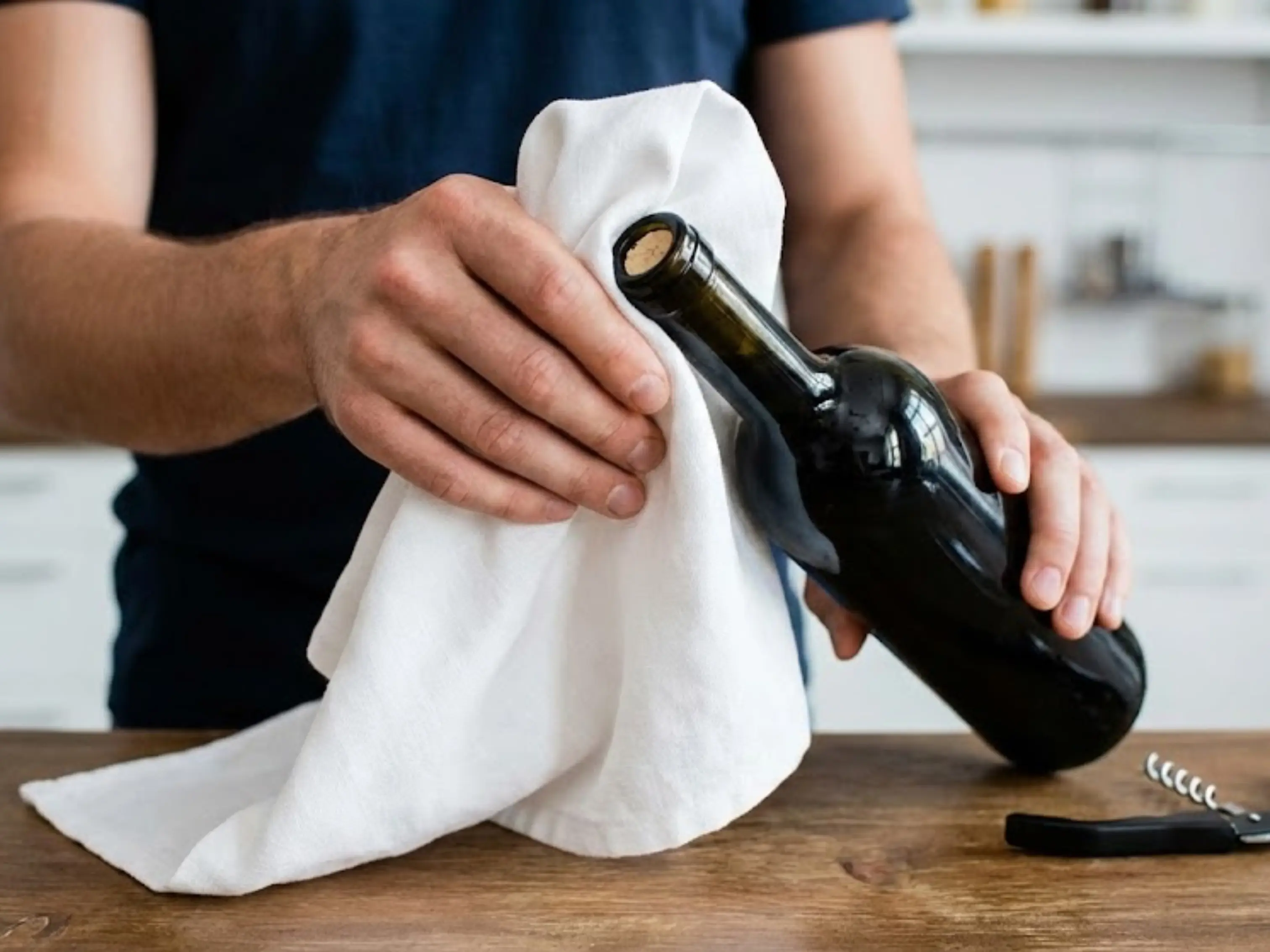 Lau sạch miệng chai là một bước không thể bỏ qua để đảm bảo vệ sinh