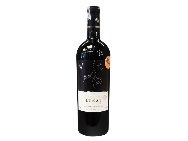 San V Lukai Cabernet Sauvignon với cấu trúc mạnh mẽ và hậu vị dài.