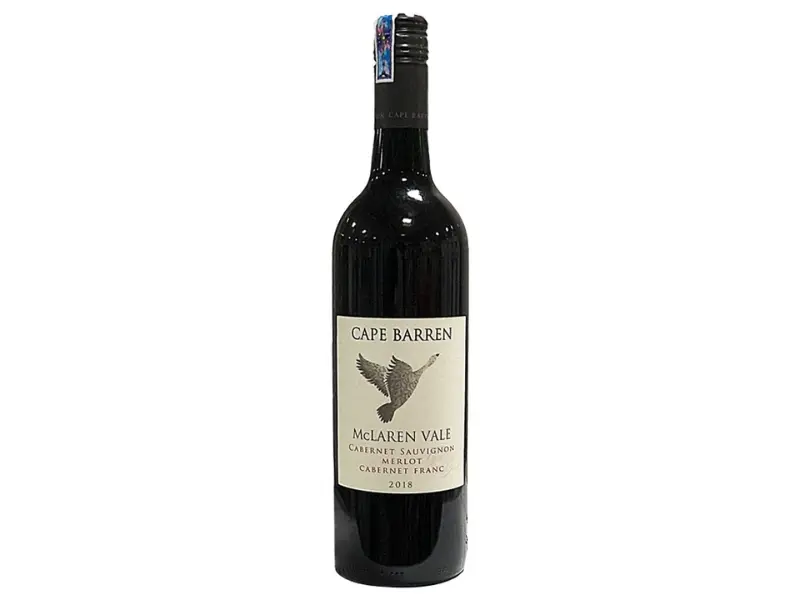 Cape Barren CMC là dòng vang đỏ có cấu trúc vừa phải, hậu vị ngọt và dễ uống