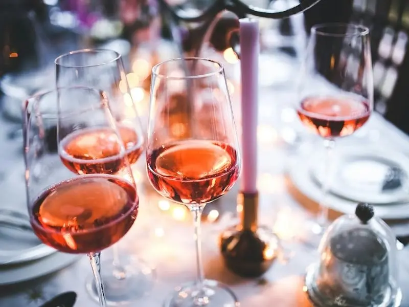 Giống nho Grenache được sử dụng trong rượu vang hồng