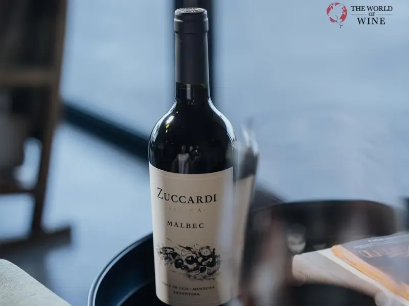 Zuccardi Serie A Malbec nổi bật với hương mận chín, violet và mâm xôi tươi