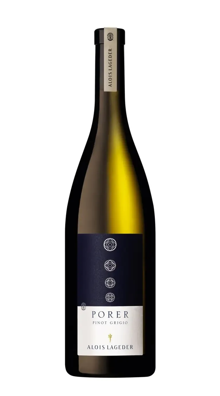 Chai rượu vang Alois Lageder, Porer, Pinot Grigio