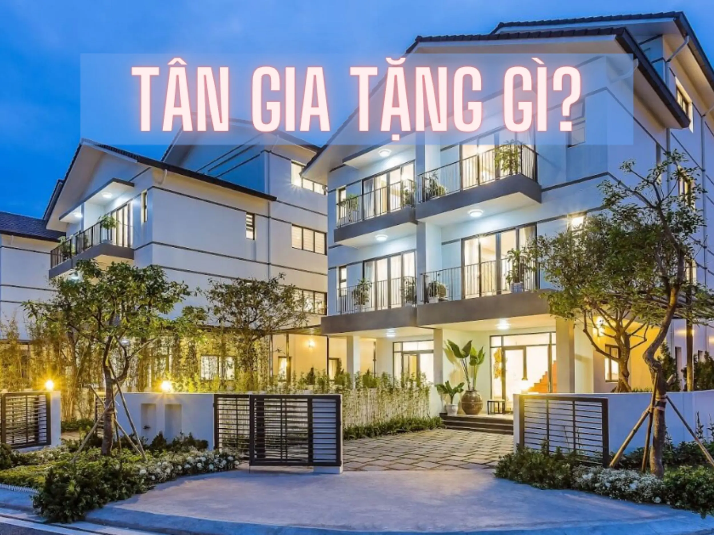 Quà tân gia là món quà được gửi tặng nhân dịp gia chủ chuyển về nhà mới hoặc chính thức dọn vào sinh sống