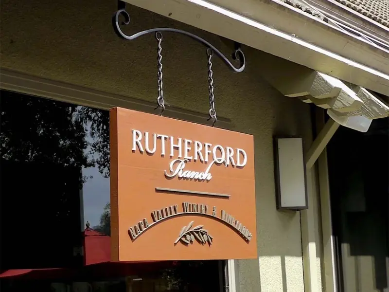 Rượu vang Rutherford Ranch có nguồn gốc từ Napa Valley