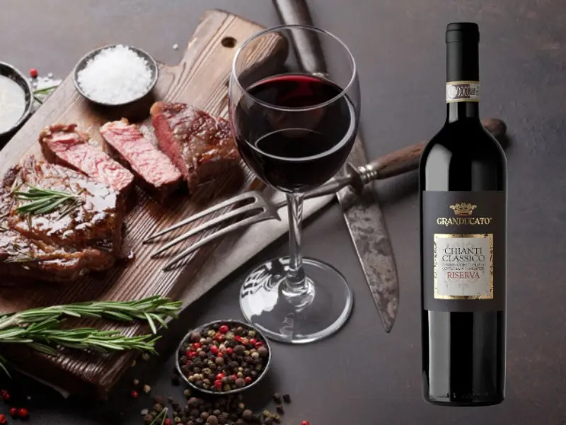 Granducato Chianti Classico Riserva DOCG là dòng vang đỏ cao cấp