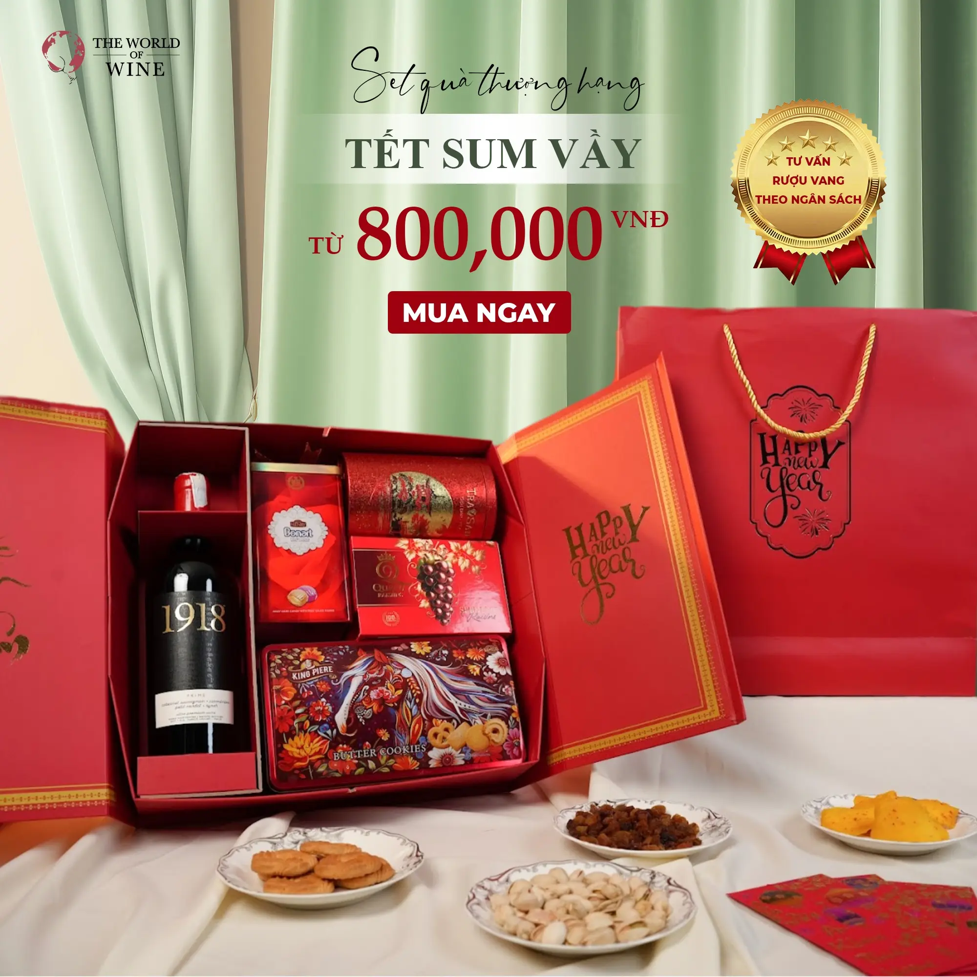 Set quà Tết Sum Vầy