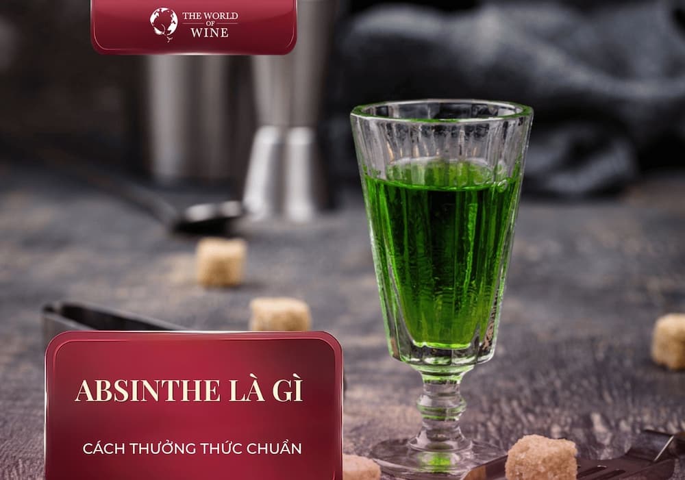 Absinthe là gì? Khám phá hương vị độc đáo của rượu Absinthe