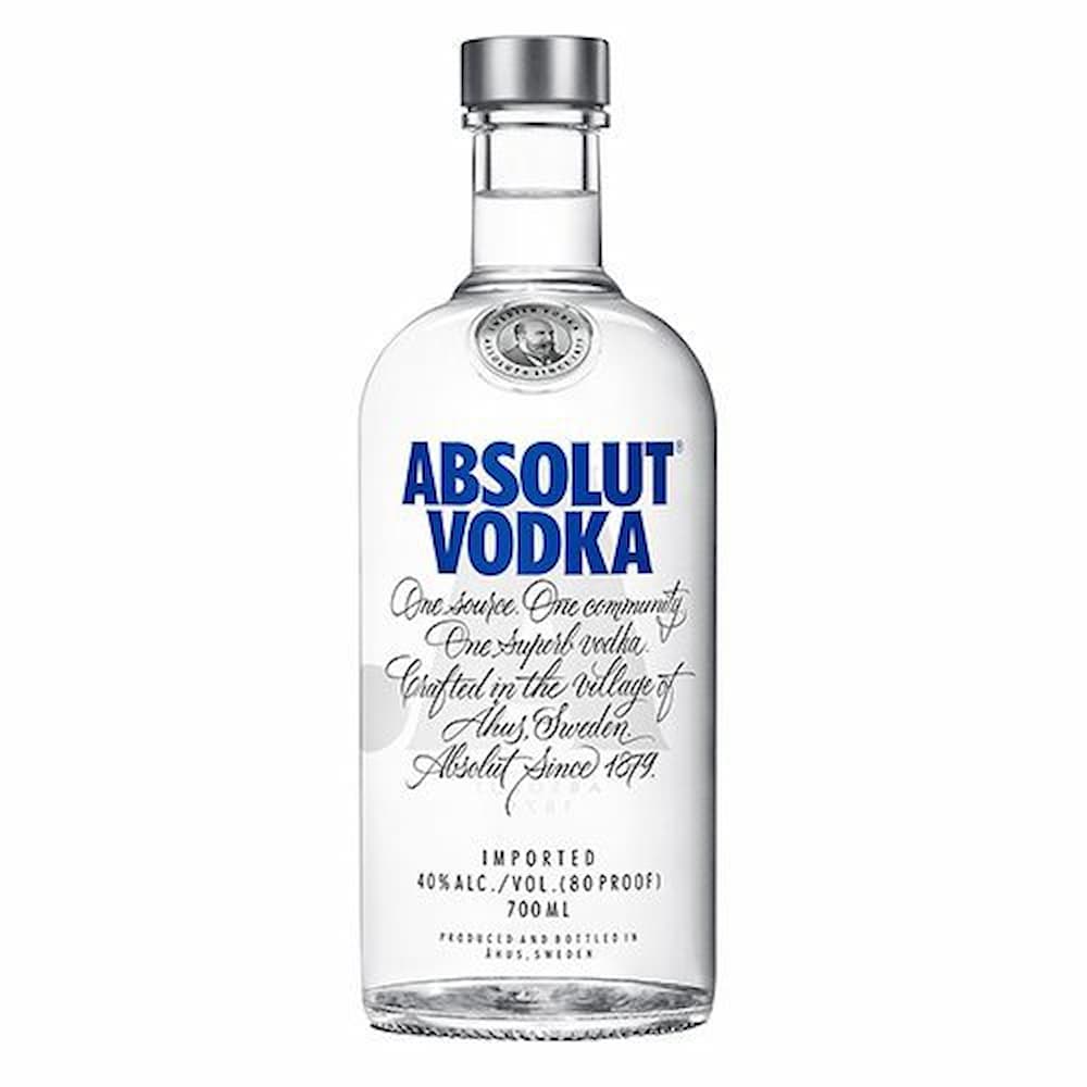 Absolut là vodka nổi tiếng, có vị nhẹ, hơi ngọt rất dễ uống