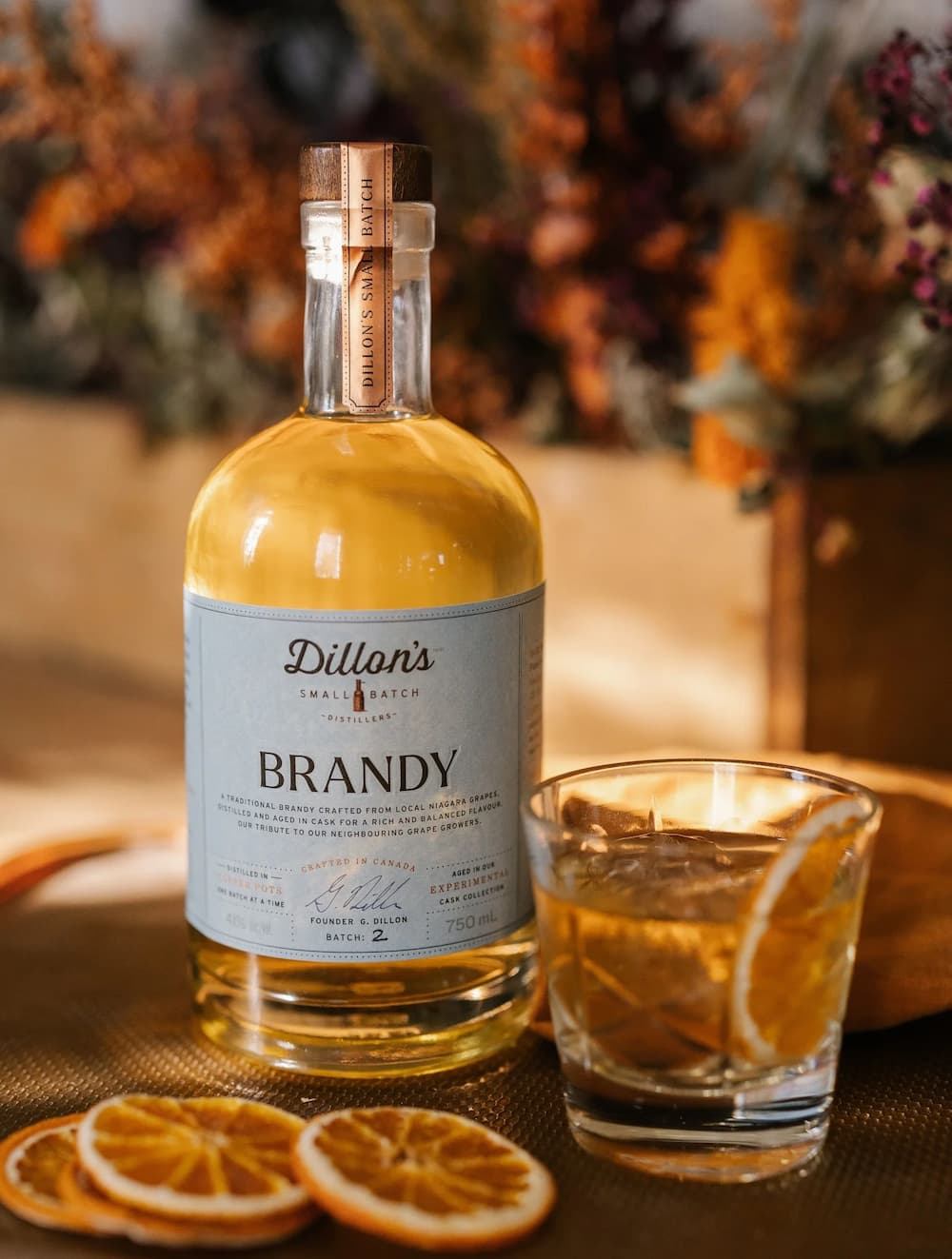 Brandy mang phong cách tròn vị, rất phù hợp để thưởng thức chậm rãi