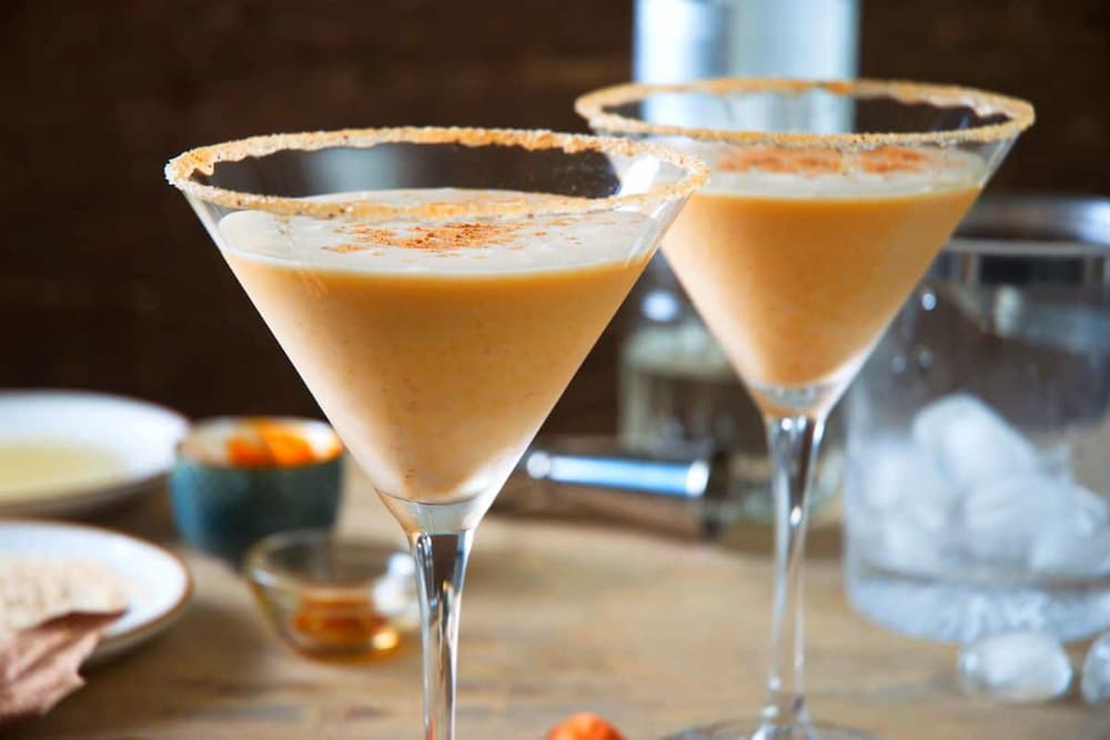 Pumpkin Martini mang đến trải nghiệm độc đáo với hương thơm đặc trưng của bí ngô