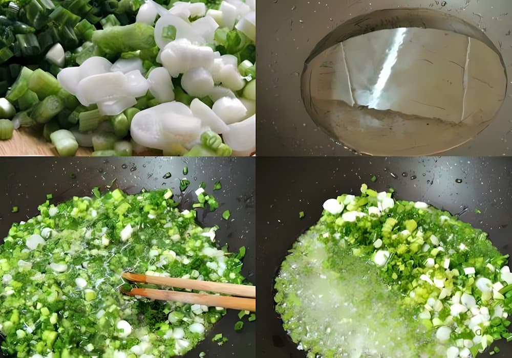 Làm mỡ hành thơm béo