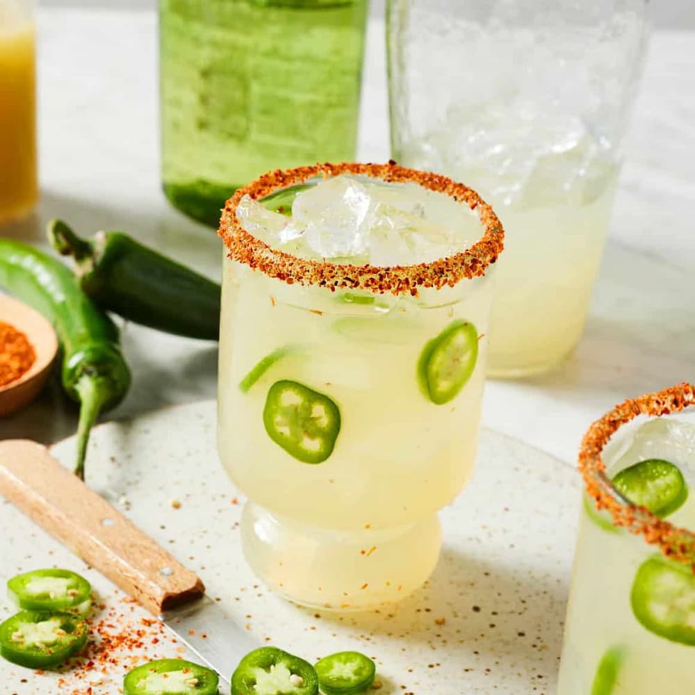 Margarita cay nồng với ớt jalapeño