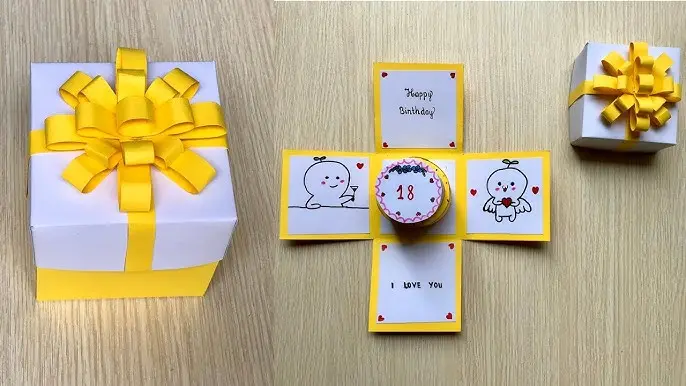 Món quà nhỏ xinh thể hiện sự sáng tạo và tình yêu thương dành cho mẹ