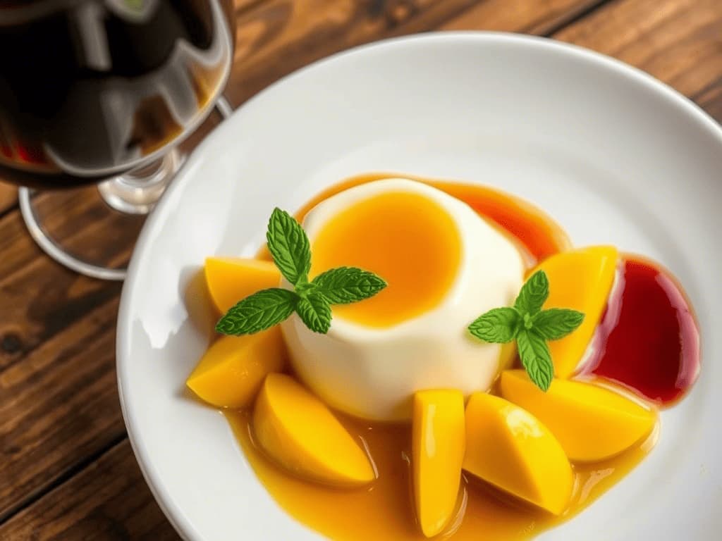 Panna Cotta xoài hấp dẫn