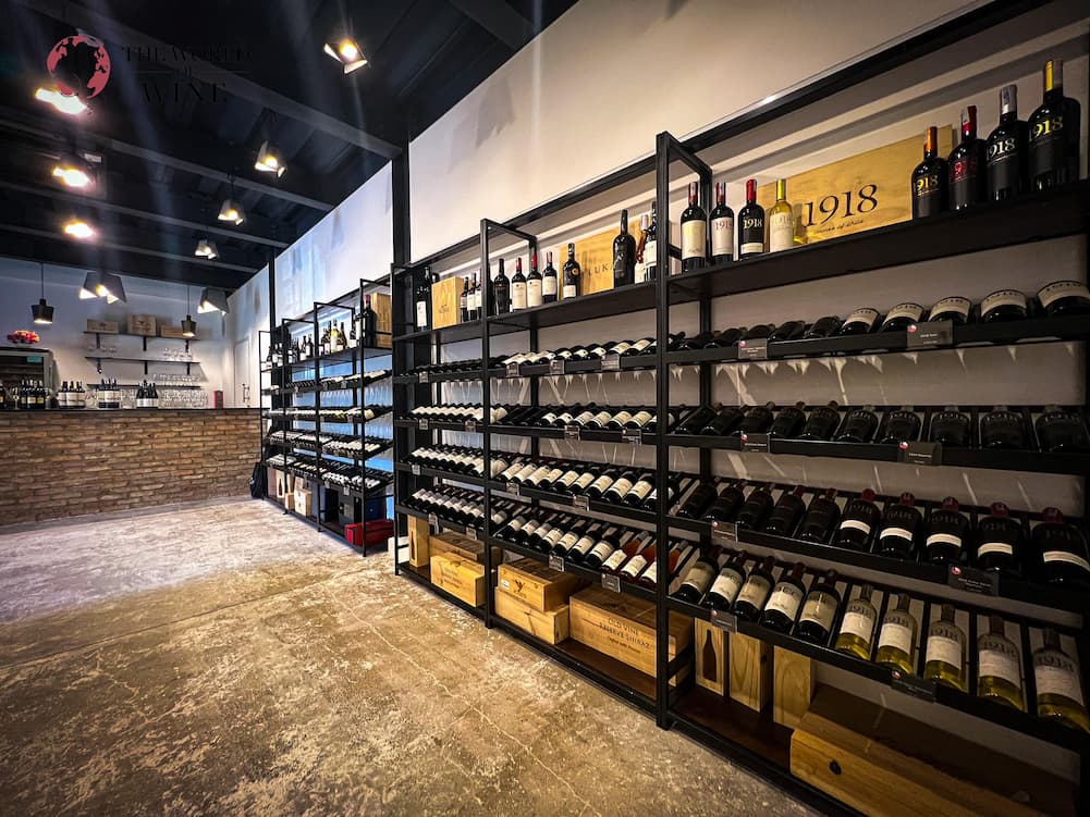 Đến với The World Of Wine để trải nghiệm vang chuyên nghiệp