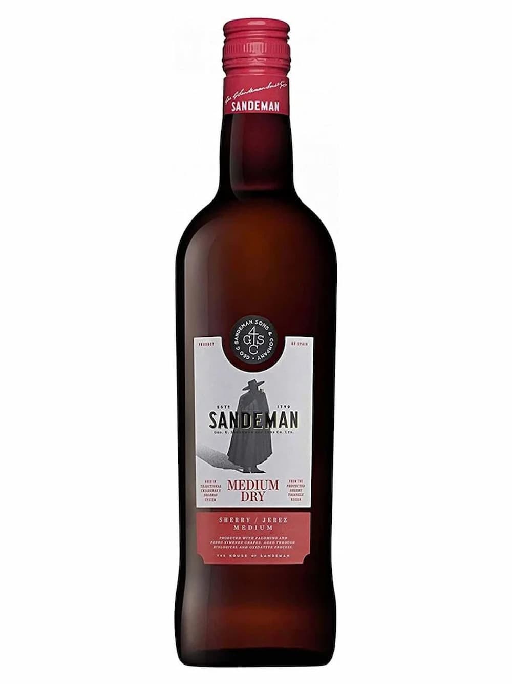 Rượu Sherry mang hương hạnh nhân, nho khô và caramel