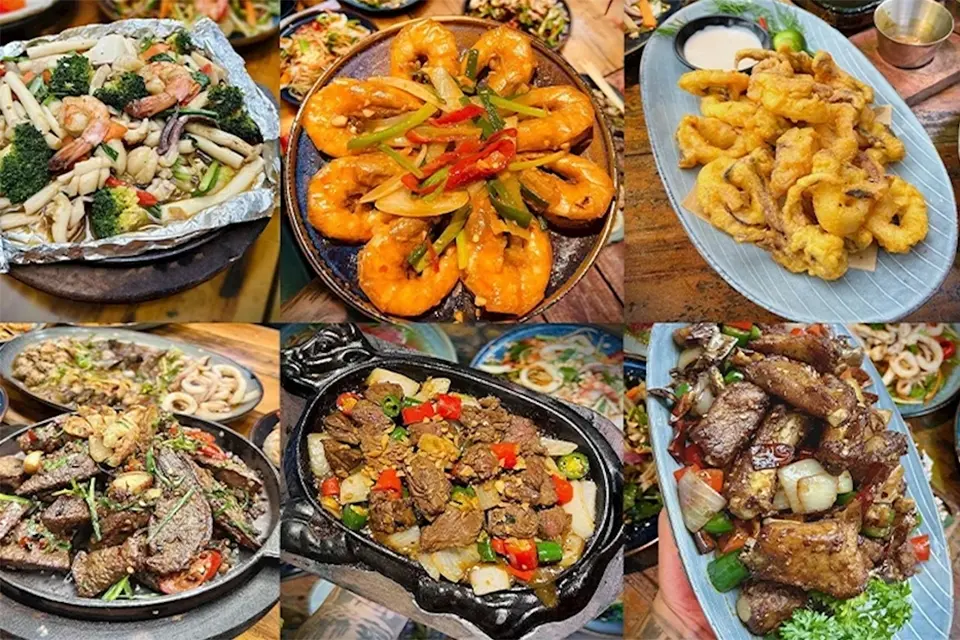 Rượu và món nhậu luôn song hành trong mọi cuộc vui