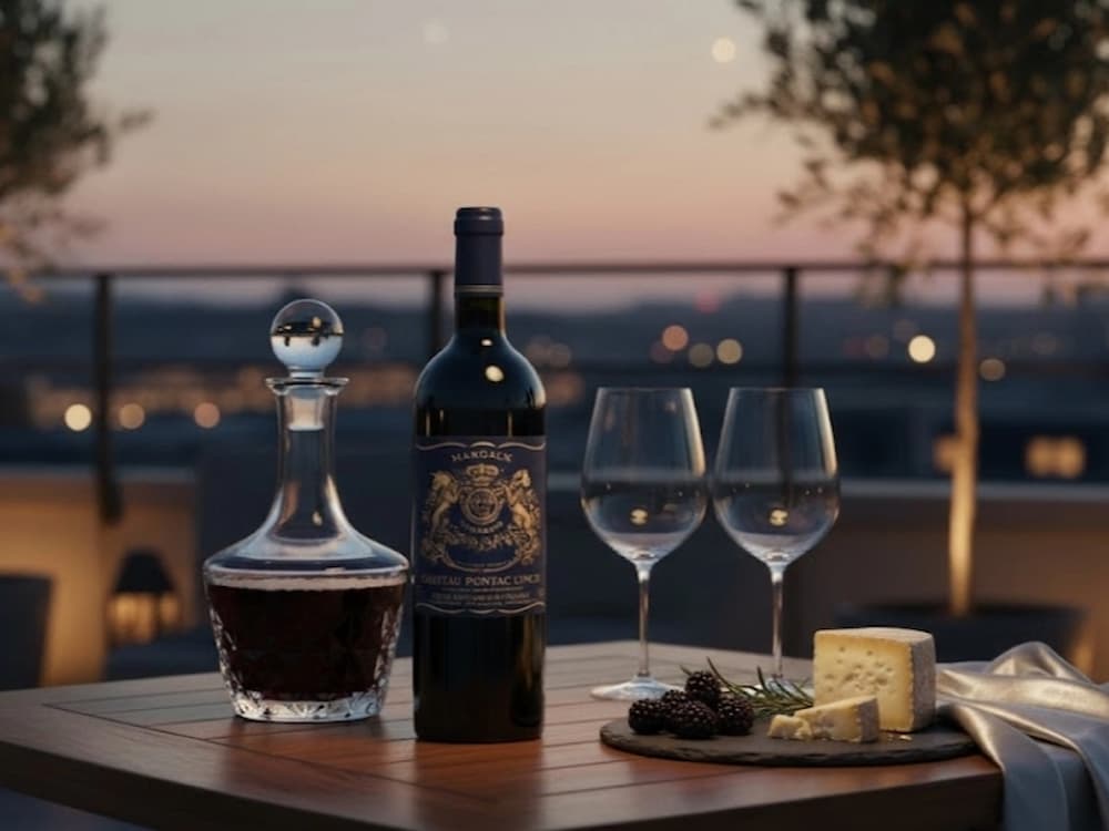Rượu vang Bordeaux ngọt có hậu vị dài phù hợp tráng miệng