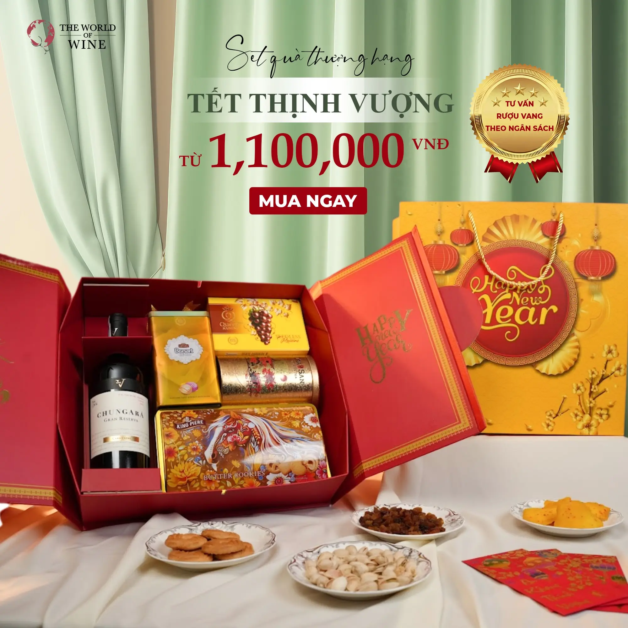 Set quà Tết Thịnh Vượng