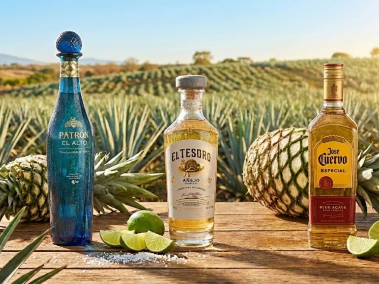 Tequila có vị thảo mộc tự nhiên từ cây thùa xanh