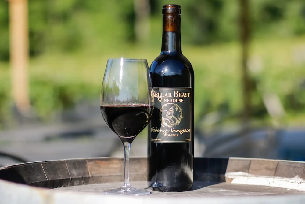 Vang đỏ đậm đà với cấu trúc tannin mạnh và hậu vị sâu sắc