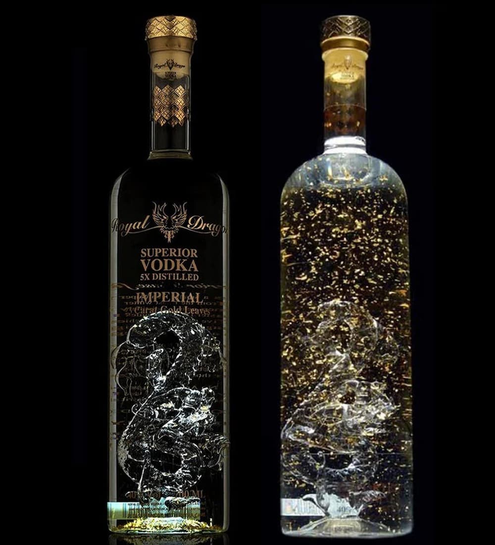 Vodka cao cấp với thiết kế sang trọng và hương vị tinh tế