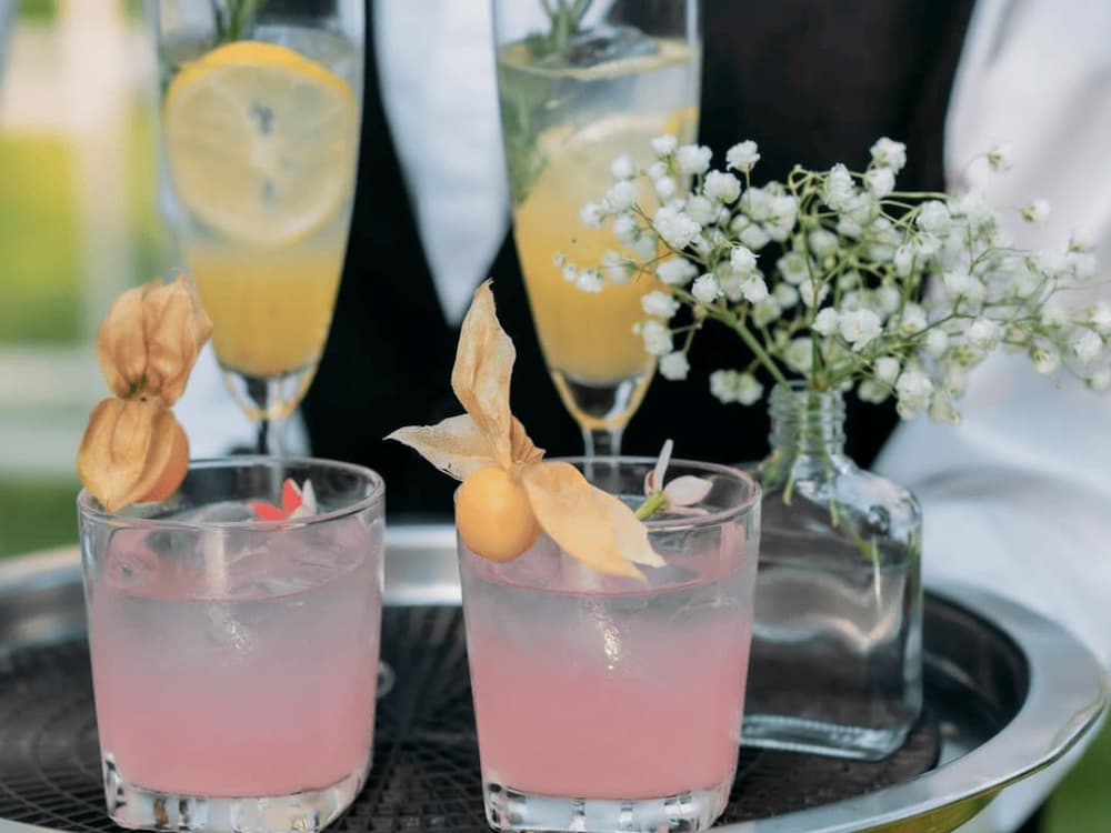 Welcome drink trong tiệc cưới và các buổi tiệc cá nhân